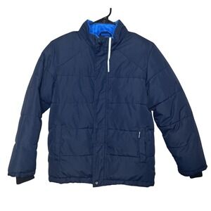 Wantdo Boys' Puffer Jacket Thick Fleece Lined Blue Ski‎ Snowboard Outdoor Size 8